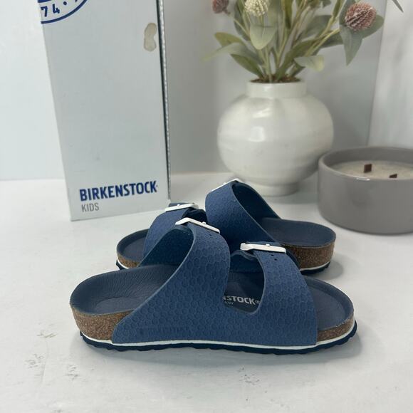 Birkenstock Arizona Sandal Hexagon Tech Blue Kid\'s 8/EU 26 NWB Narrow Fit main image 10